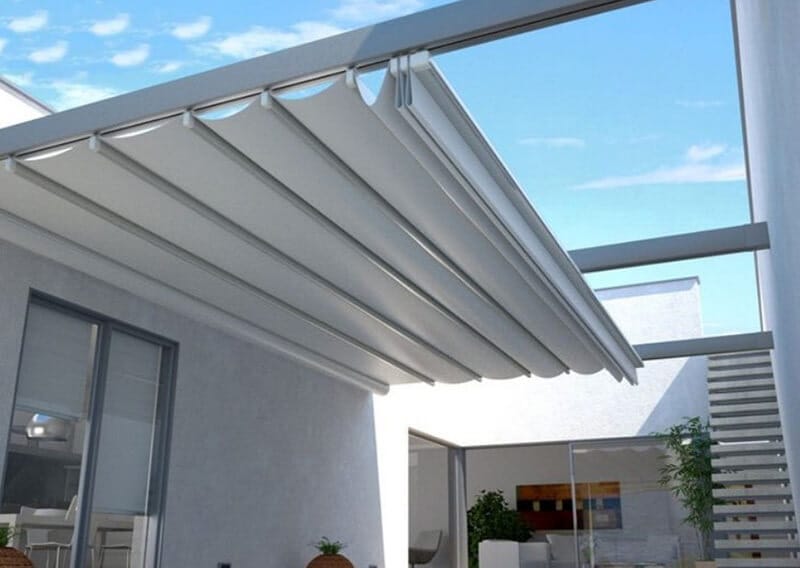 Báo giá thi công mái xếp di động giá rẻ