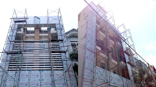 Thi công ốp alu giá rẻ theo bản vẽ thiết kế