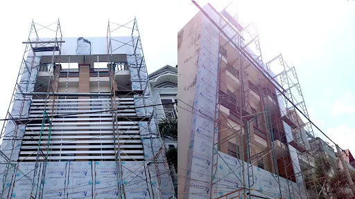Thi công ốp alu giá rẻ theo bản vẽ thiết kế