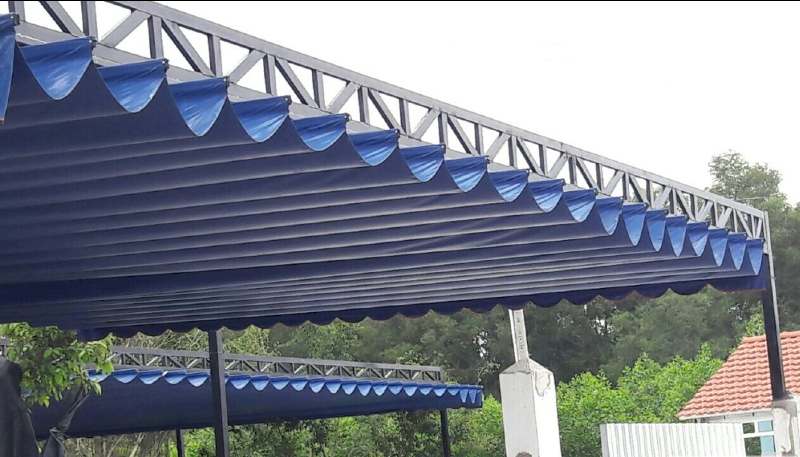 mái bạt cho công ty tại mỹ phước 1