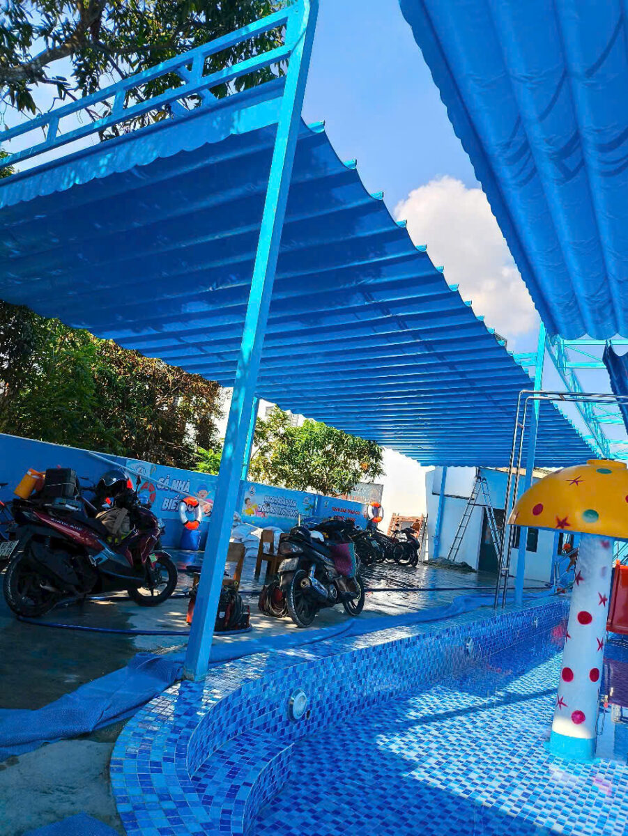 mái bạt di động hồ bơi gia lai