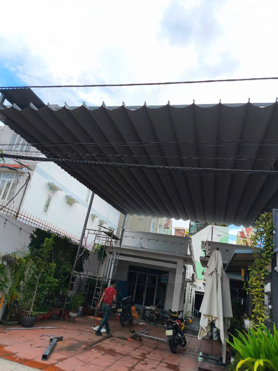 mái xếp di động giá rẻ