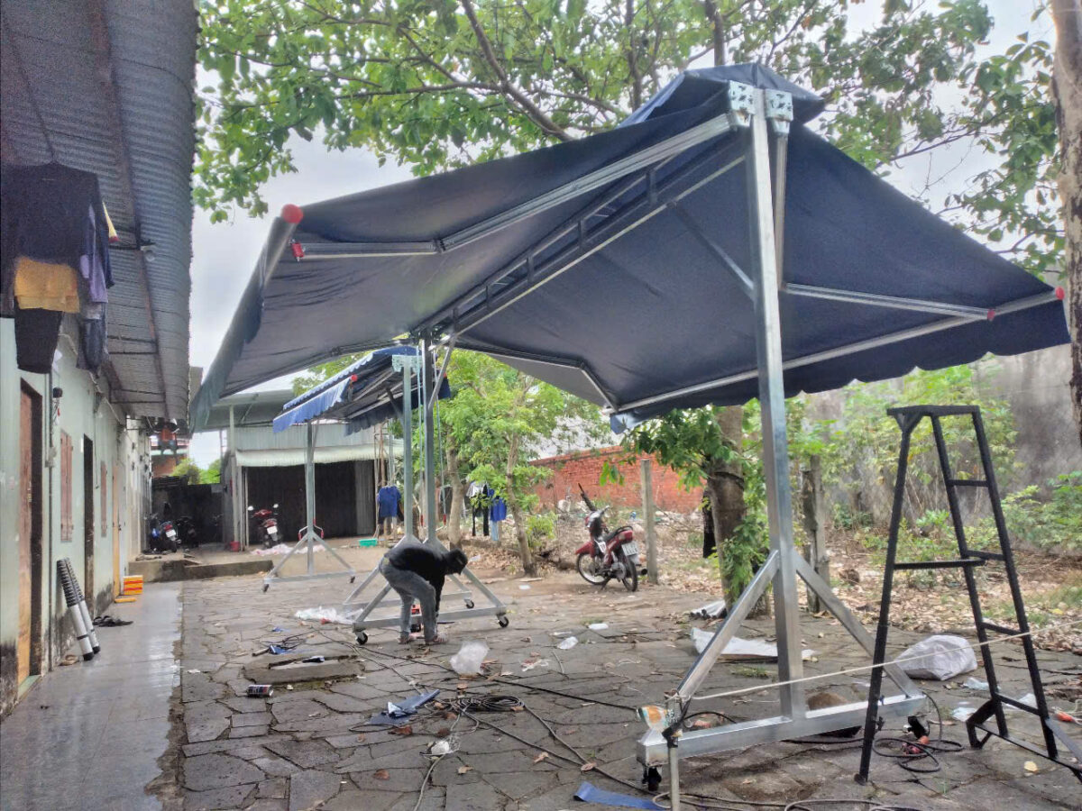 Báo Giá Thi Công Mái Che Di Động Tại Đồng Nai Trọn Gói, bền đẹp