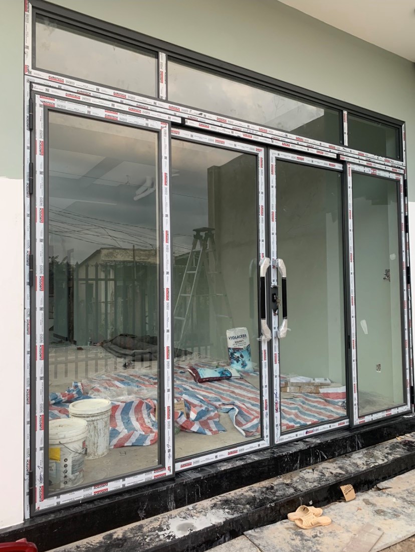 thi công cửa nhôm kính tại đức cơ gia lai